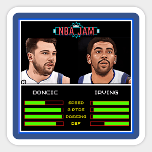 Luka & Kyrie - NBA Jam Edition Sticker